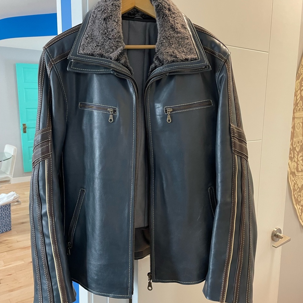 Leather jacket